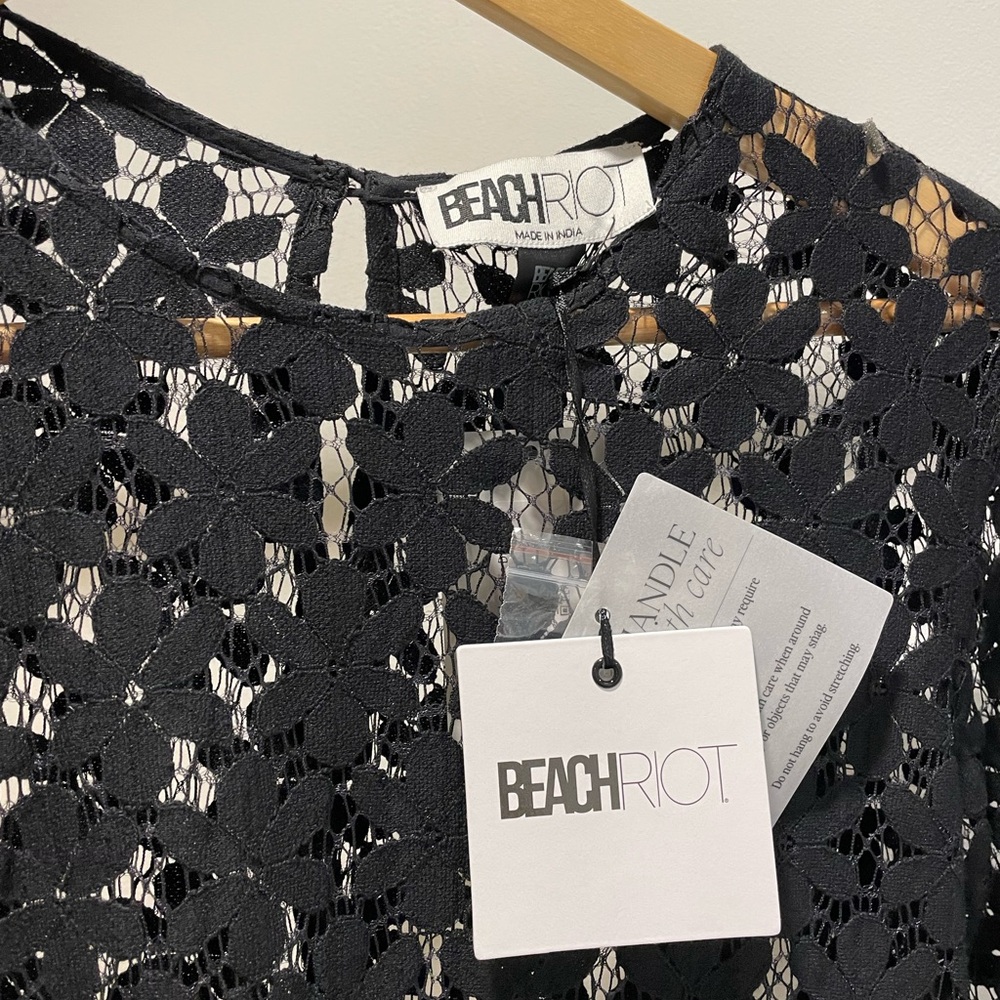 Beach Riot Goldie Dress Black - Picture 4 of 5